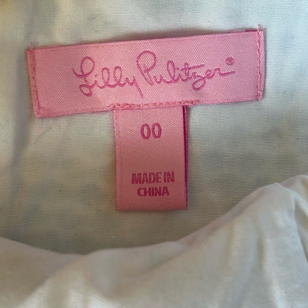 Lilly Pulitzer Brynn Dress in Back It Up Ostrich Size 00 - Picture 7 of 9